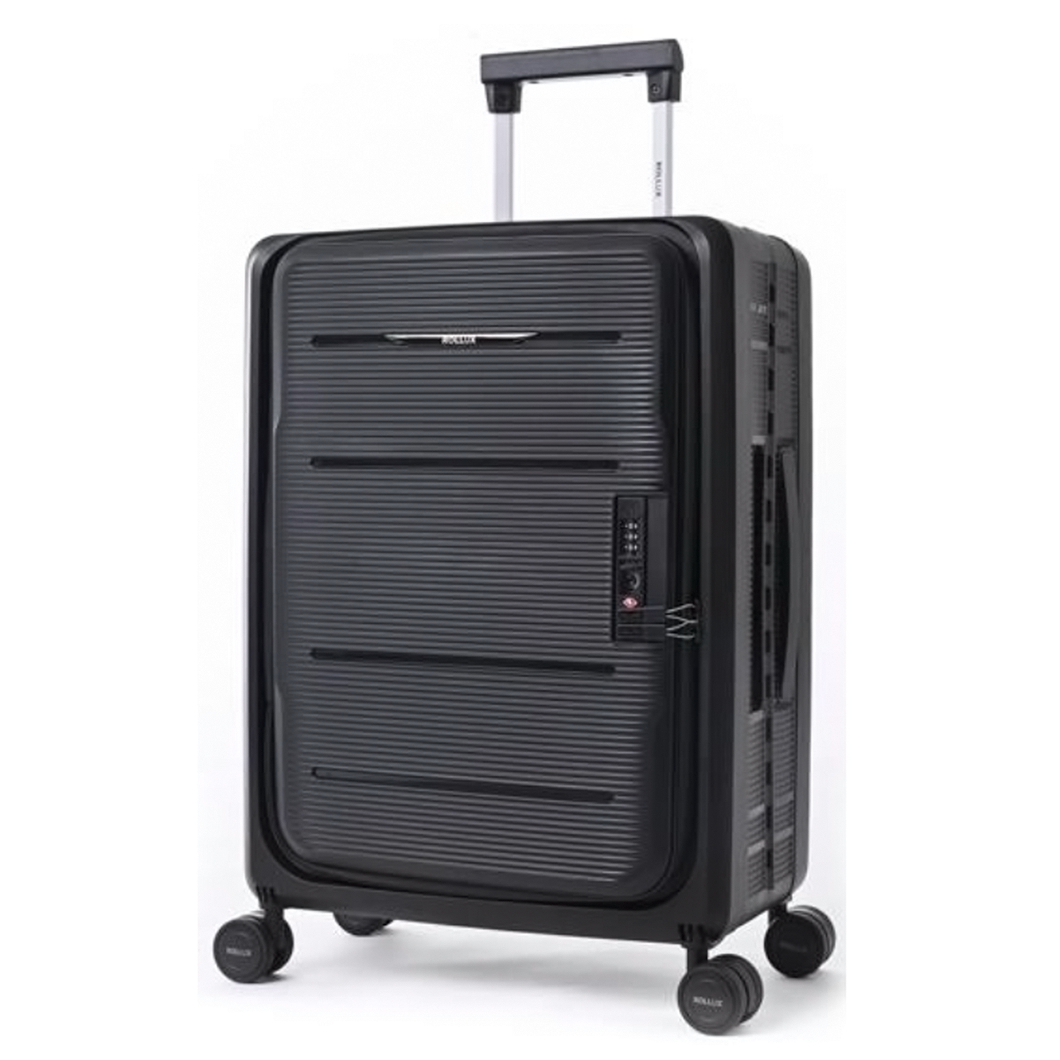 מזוודה מתקפלת קשיחה - טרולי לעלייה למטוס