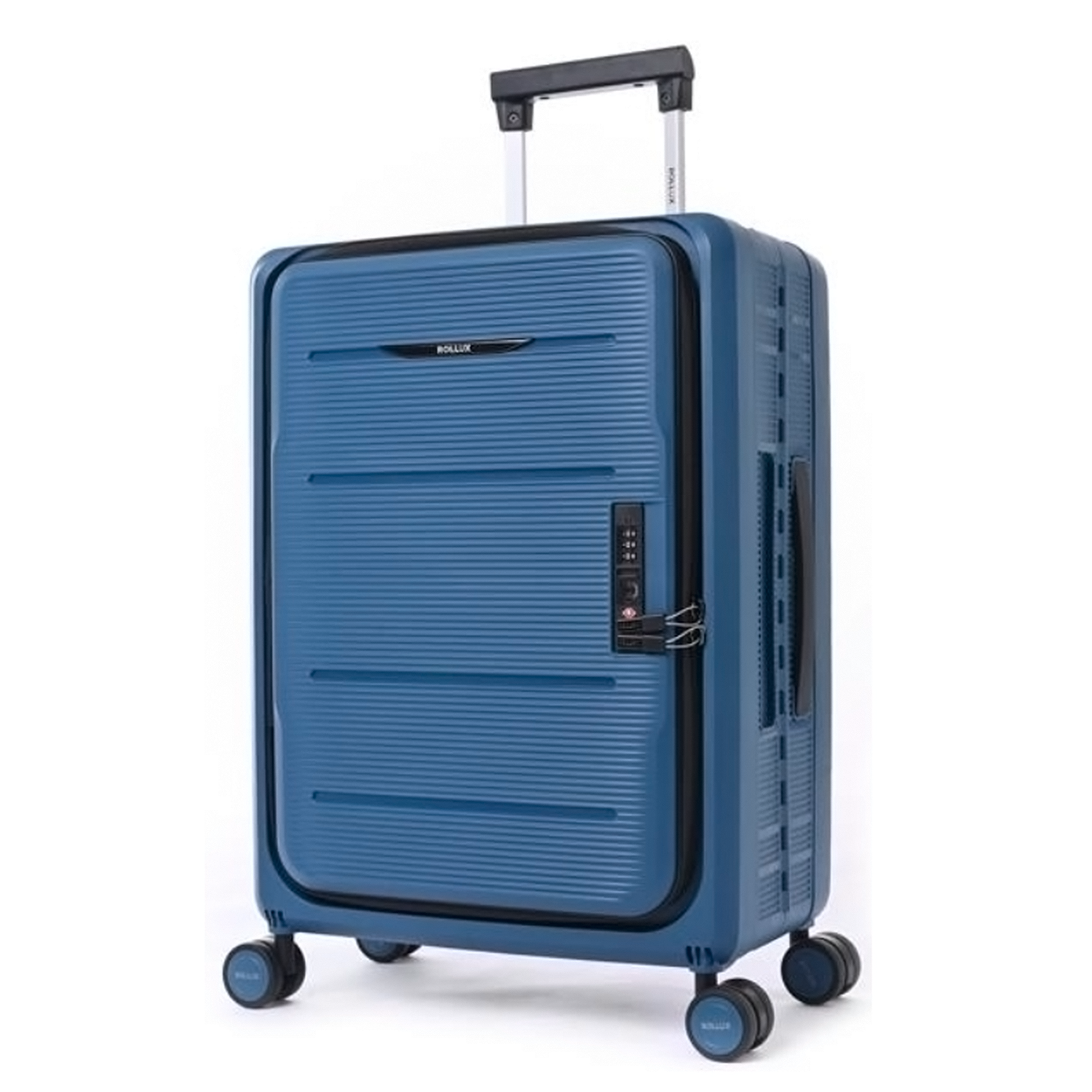 מזוודה מתקפלת קשיחה - טרולי לעלייה למטוס