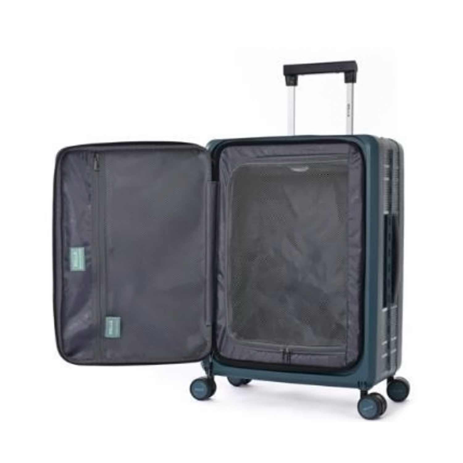 מזוודה מתקפלת קשיחה - טרולי לעלייה למטוס