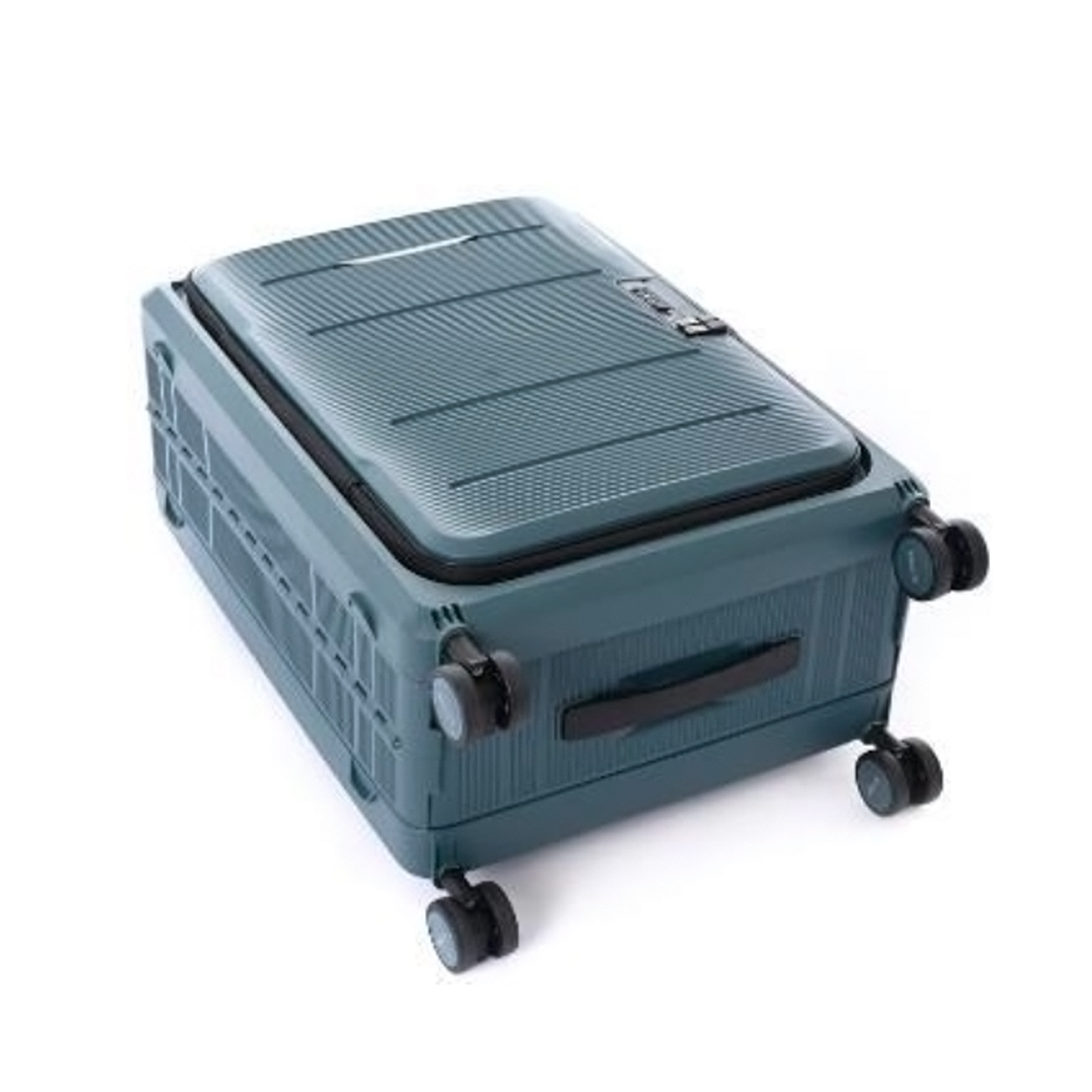 מזוודה מתקפלת קשיחה - טרולי לעלייה למטוס