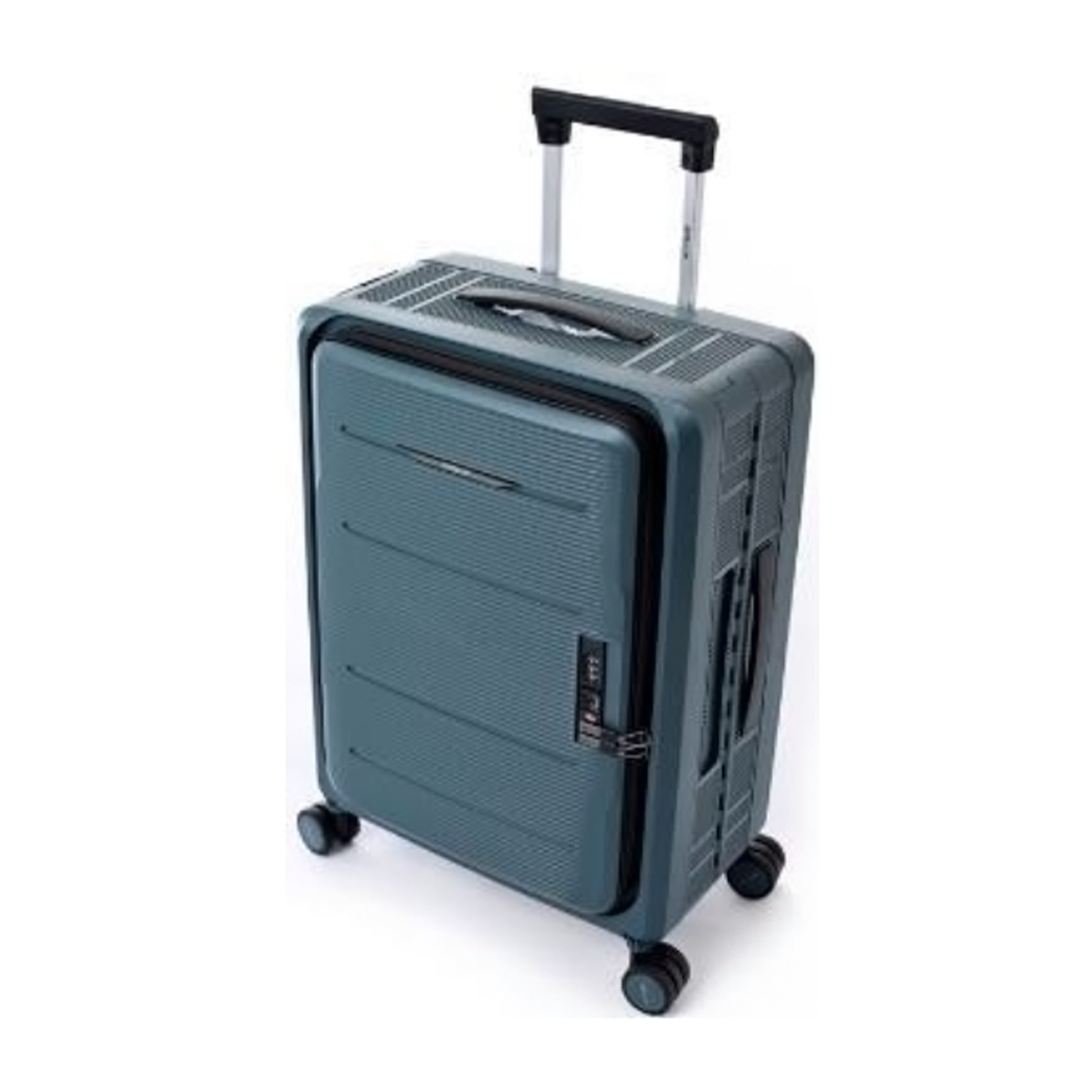 מזוודה מתקפלת קשיחה - טרולי לעלייה למטוס